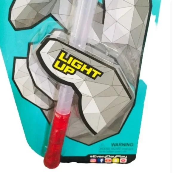 SpinPenz - Red Translucent Spinning Pen, Fidget Toy, LED, Weighted - Picture 3 of 6